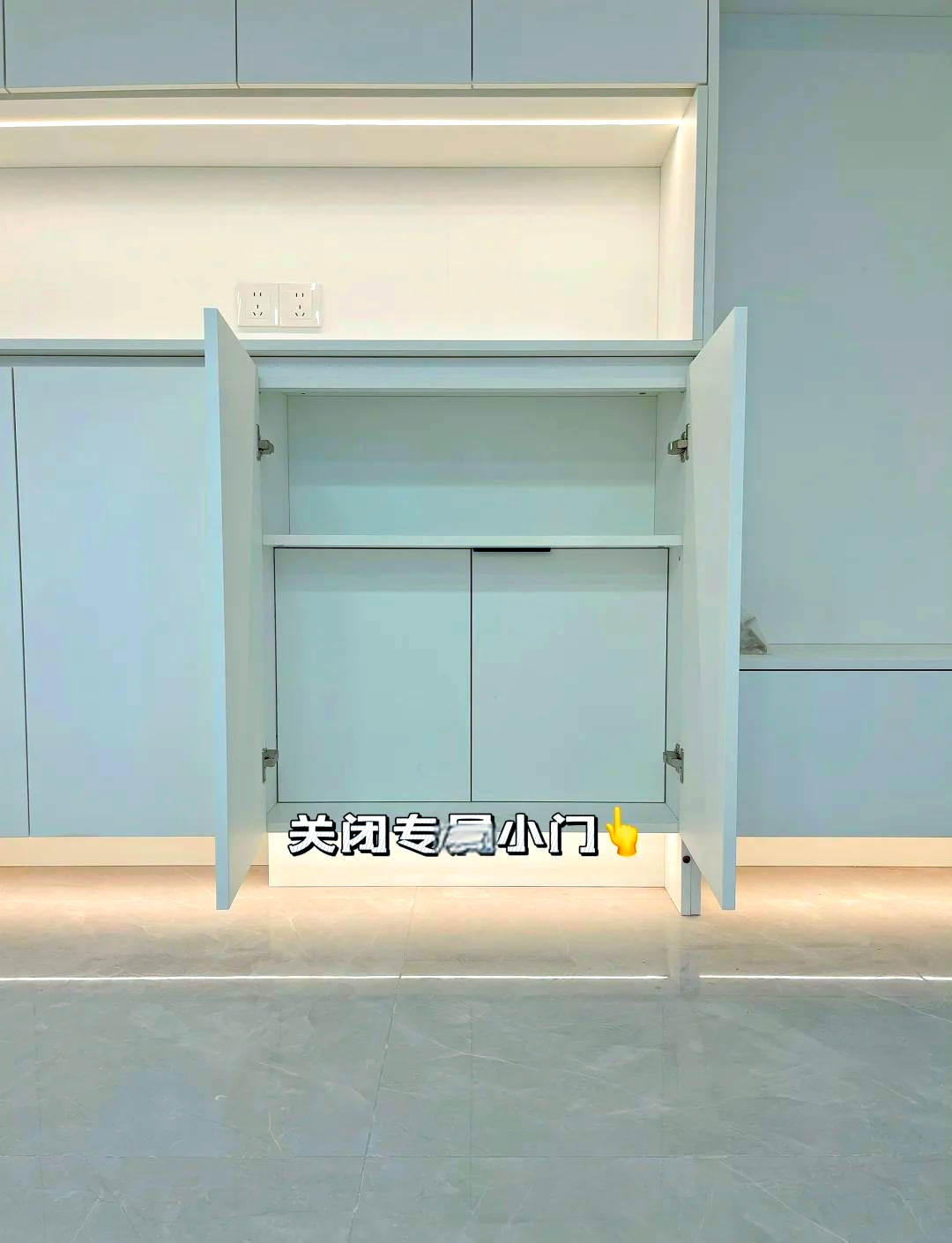 地暖分水器巧藏入户鞋柜 美观与功能的完美结合